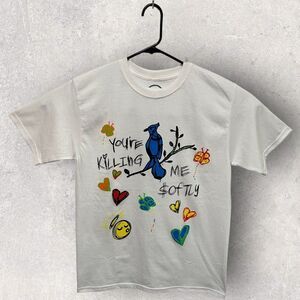 Civil Clothing You're Killing Me Men's Graphic T Shirt White Nature Birds Medium